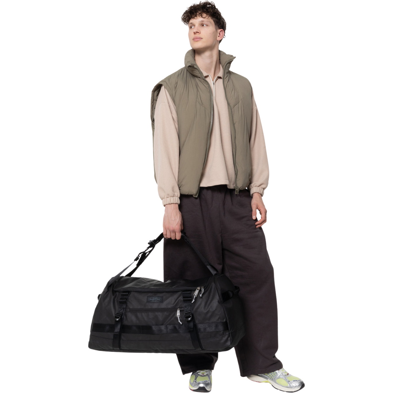 2026 Eastpak Duffel Bag EK0A5BKZ4Y81 - Tarp Black